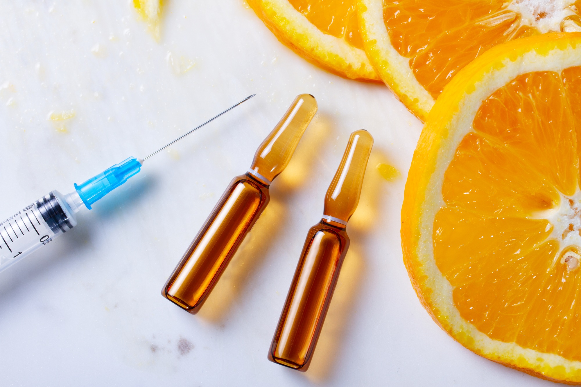 Vitamin C concept